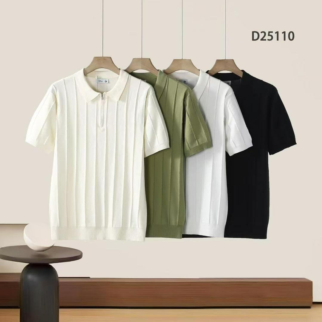 Polos rayés élégants hommes