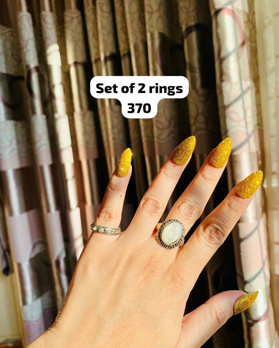 Set of 2 rings