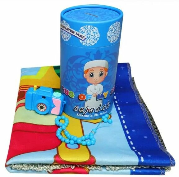 Tapis de prière enfant coloré