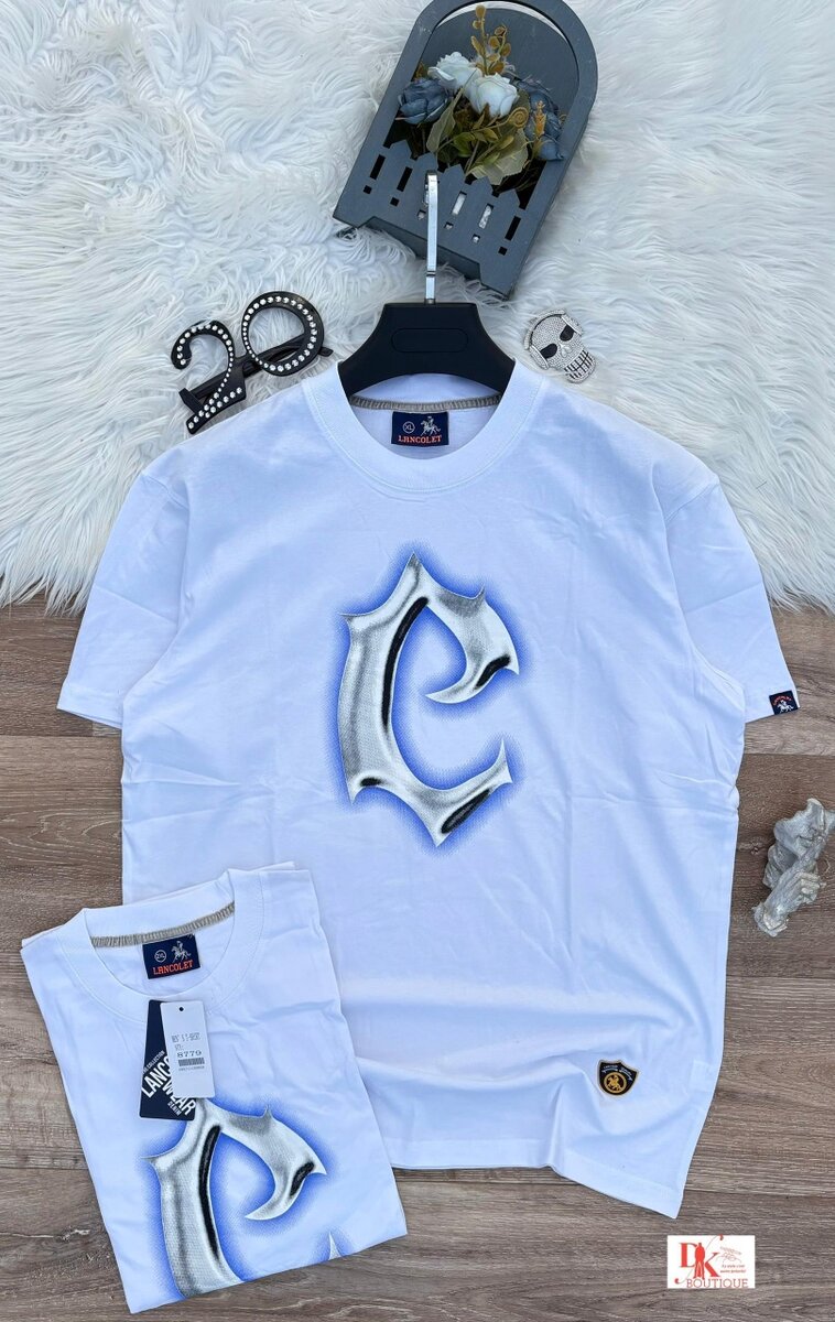 T-shirt graphique tendance homme