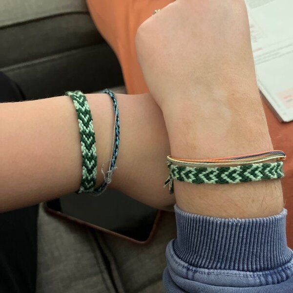 Bracelets tressés bohèmes