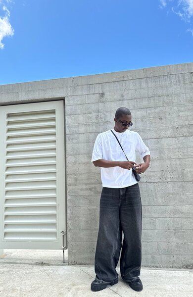 Jean ample pour hommes