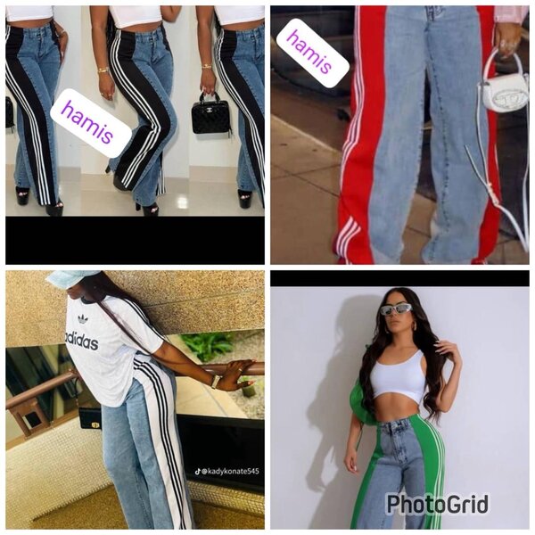 Jeans tendance déchirés