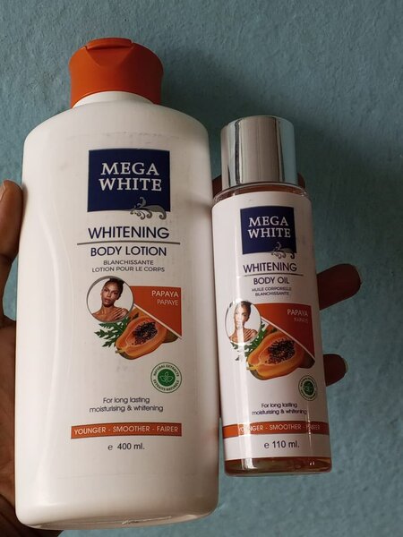 Mega White Lotion et Huile