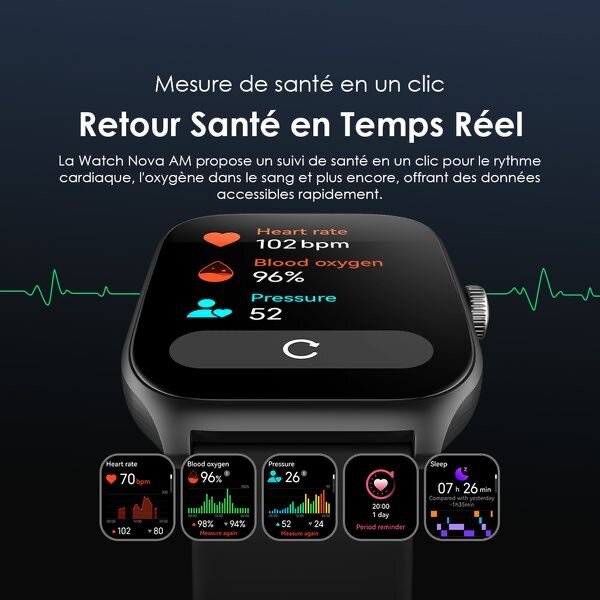 oraimo Watch Nova AM Montre