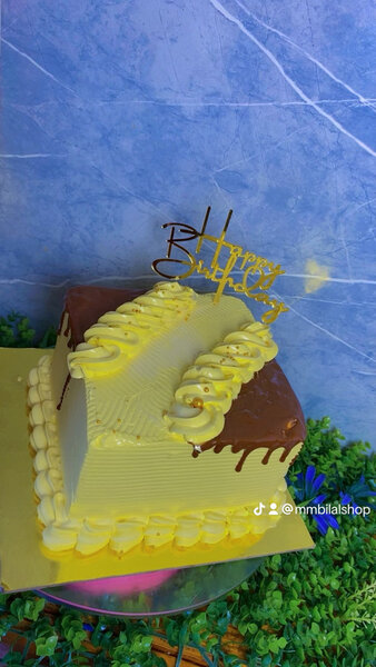 Gâteau anniversaire crème