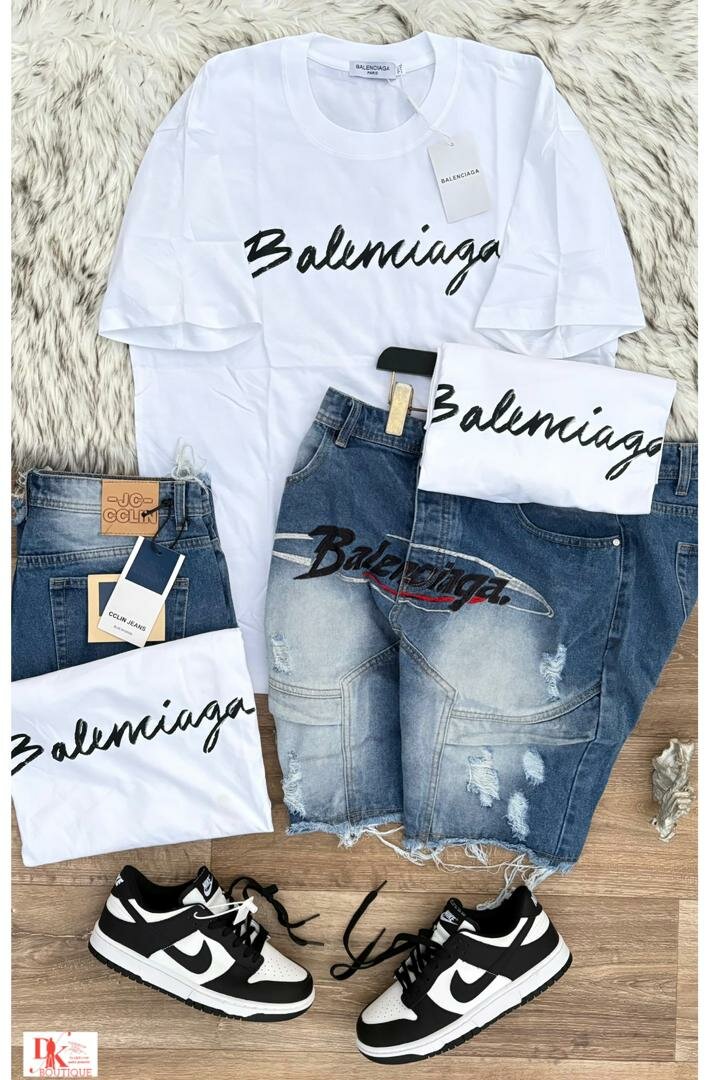 Ensemble T-shirt et Short Mode