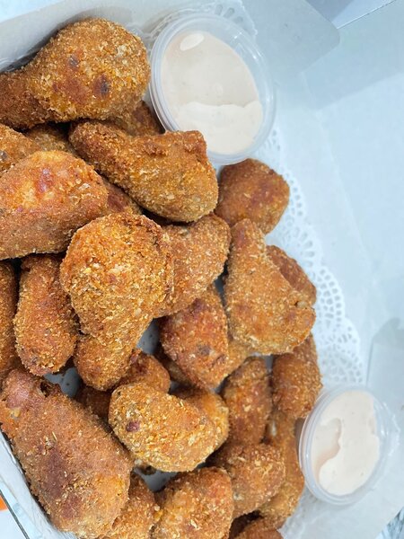Ailes de poulet panés (10pces)