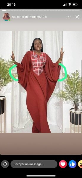 Boubou de qualité