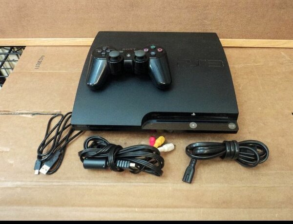 Console de jeu avec manette