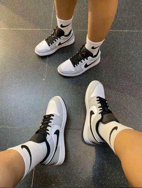 Baskets blanches sport style