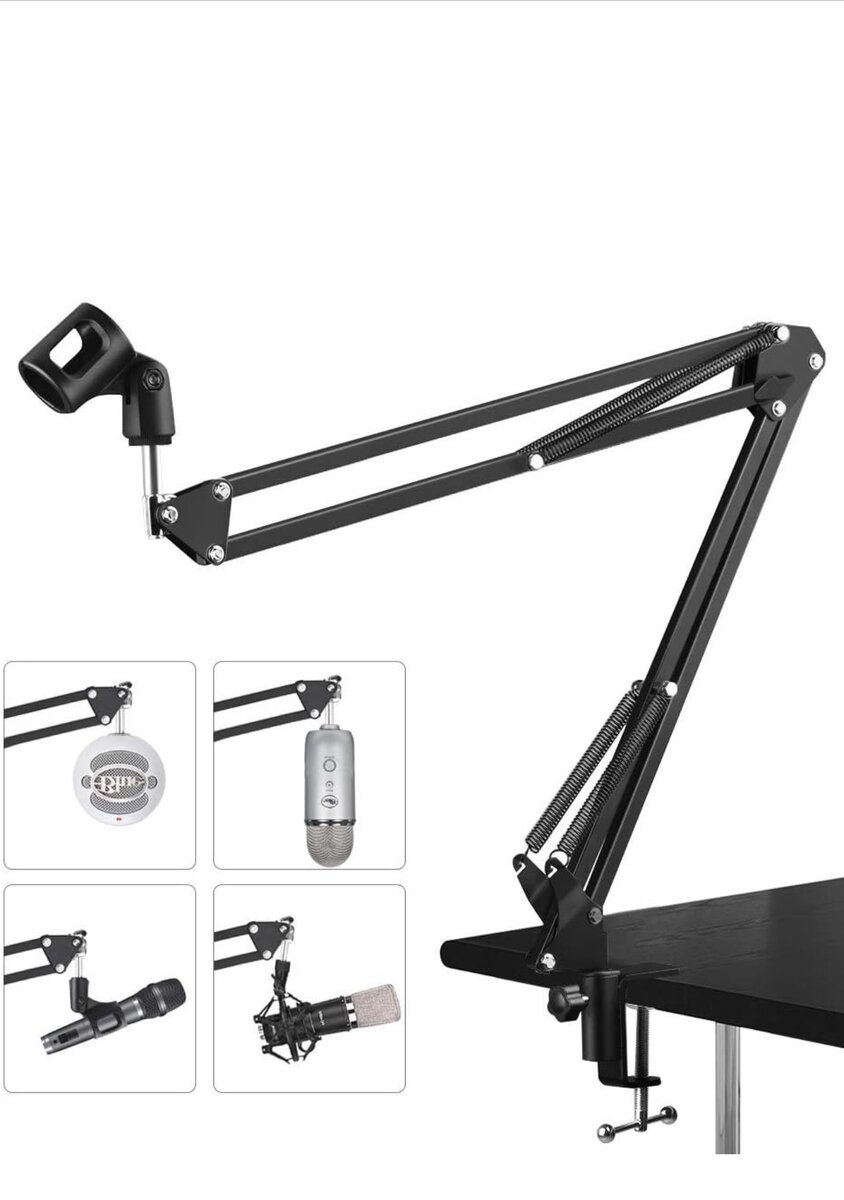 Earamble Adjustable Microphone Radio & Podcast