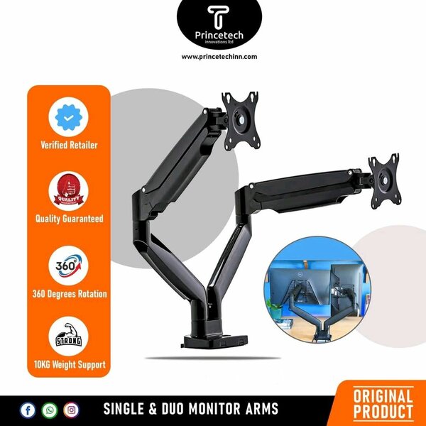Single & Duo Monitor Arms