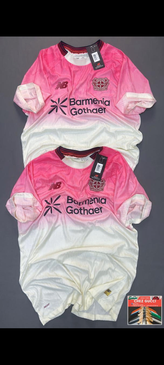 Maillot de Football Rose