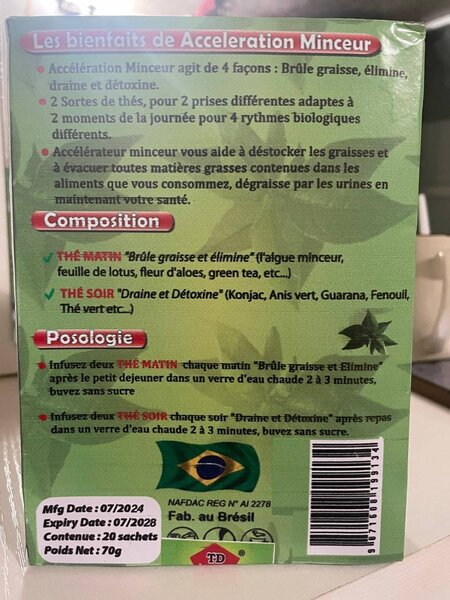 Thé Minceur Acceleration