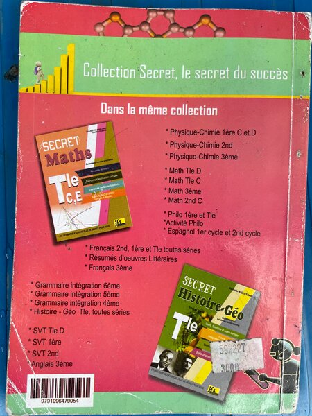 Document de physique chimie