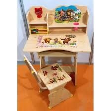Table + chaise bureau pour enfants