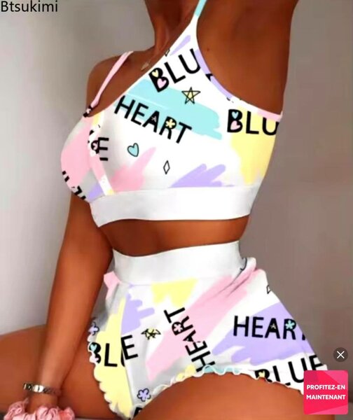 Pyjama Femme Confortable 2 Pièces