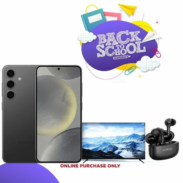Samsung S24 +free Franko Tv 43"and Oraimo Bluetooth Wireless