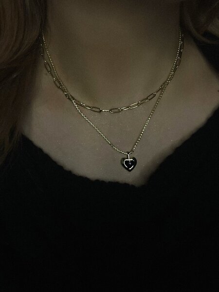 Комплект с колье и серьгами