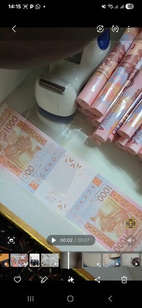 Cadeau original avec des billets