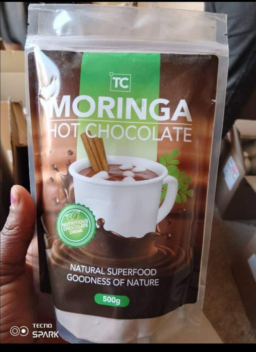 Moringa hot chocolate