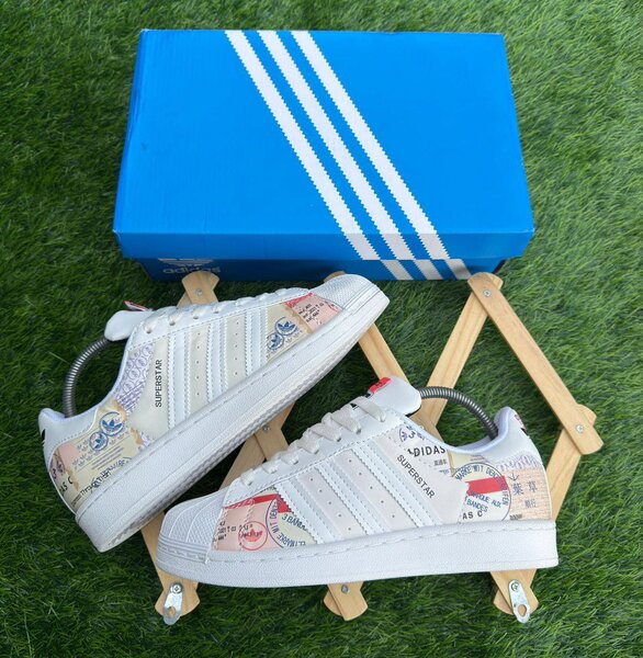 Baskets Superstar Blanc Homme