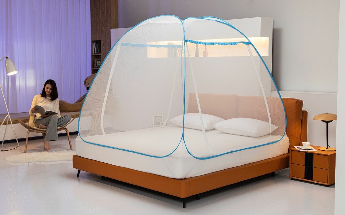 Moustiquaire tente pliable 2place