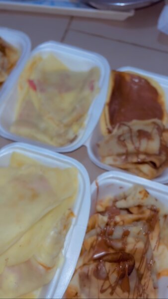 Crêpes délicieuses maison