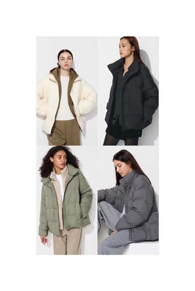 Куртка кокон от японского бренда юникло