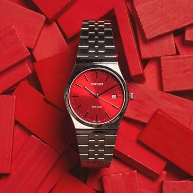 CASIO mix en acier inoxydable