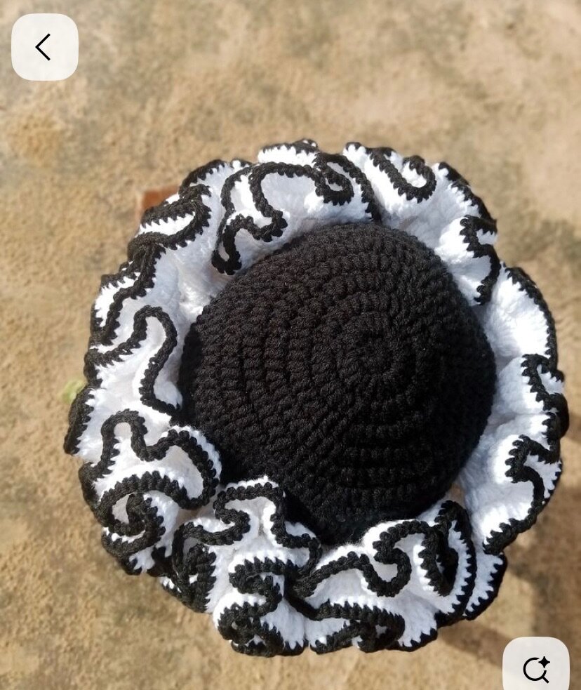 Chapeau Crochet Élegant