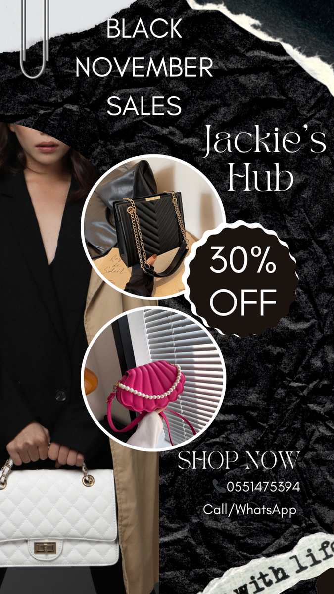 Running black November sales from 1st-30th