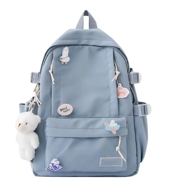 Sac à dos kawaii avec breloques