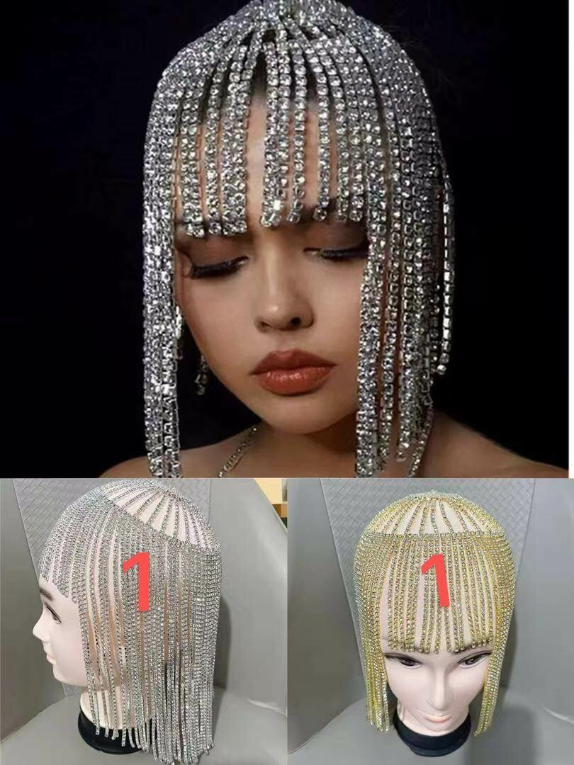 Coiffe Bijoux Strass Glamour