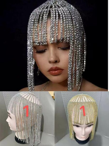 Coiffe Bijoux Strass Glamour