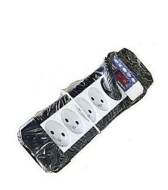 Ralonge 5 Prise - Noir / Blanc