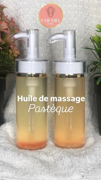 Huile de massage sensuelle