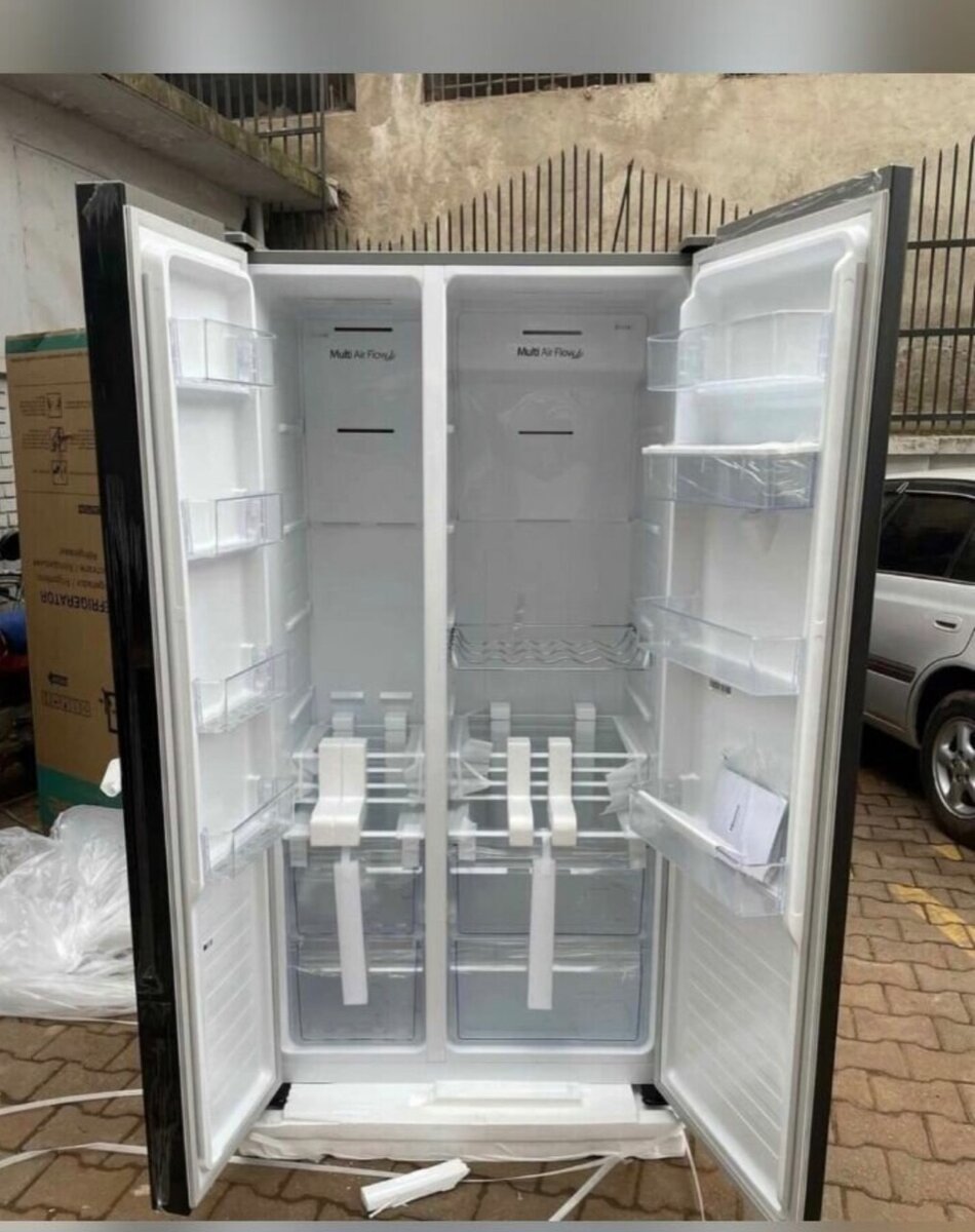 Hisense side by side double door fridge