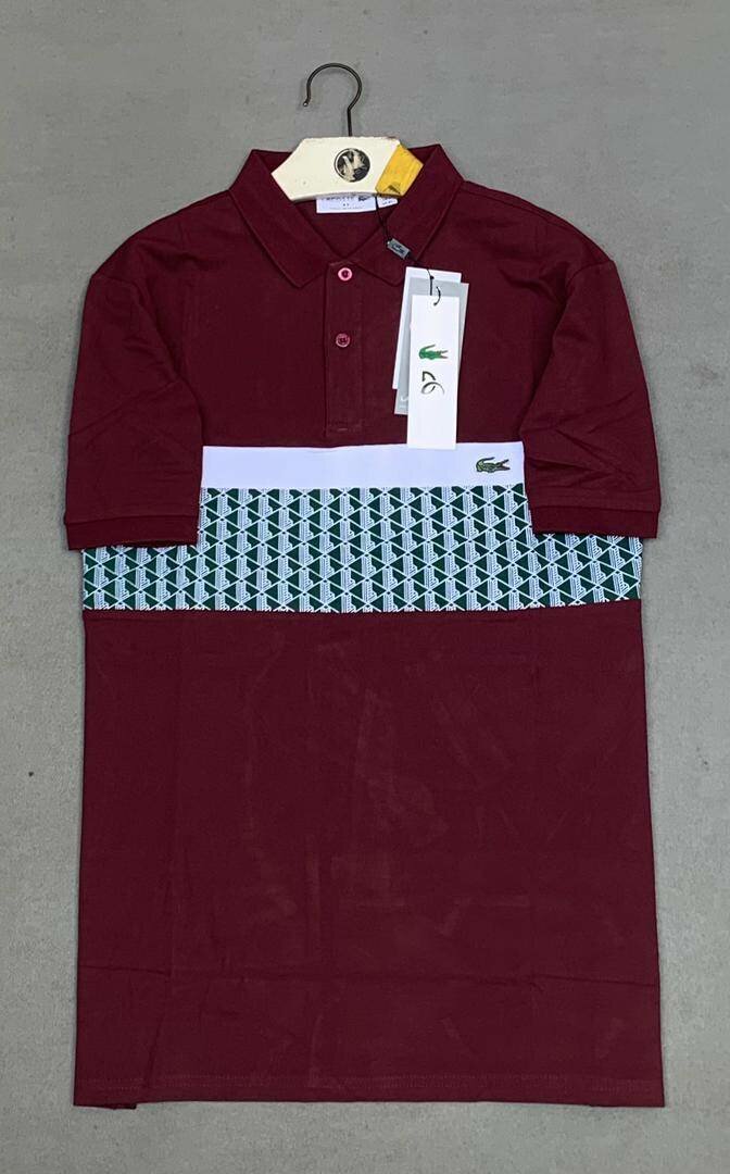 Polo homme rayé élégant