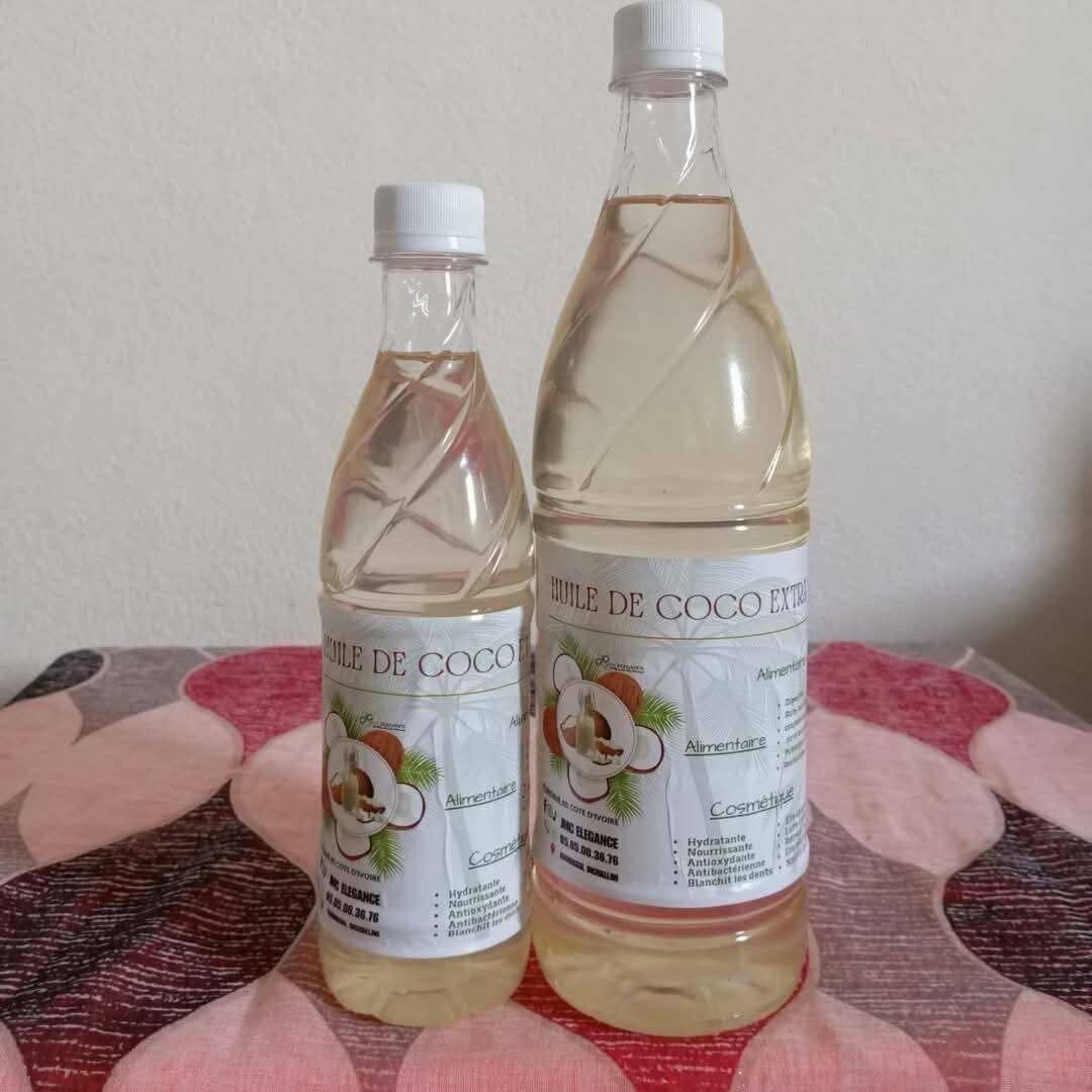HUILE DE COCO EXTRA VIERGE PRESSÉ À FROID