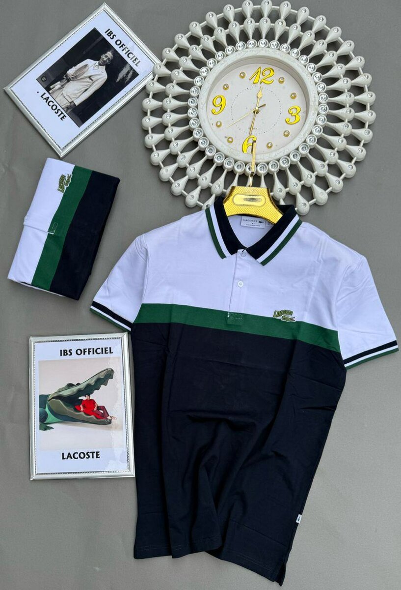 Polo lacoste en coton