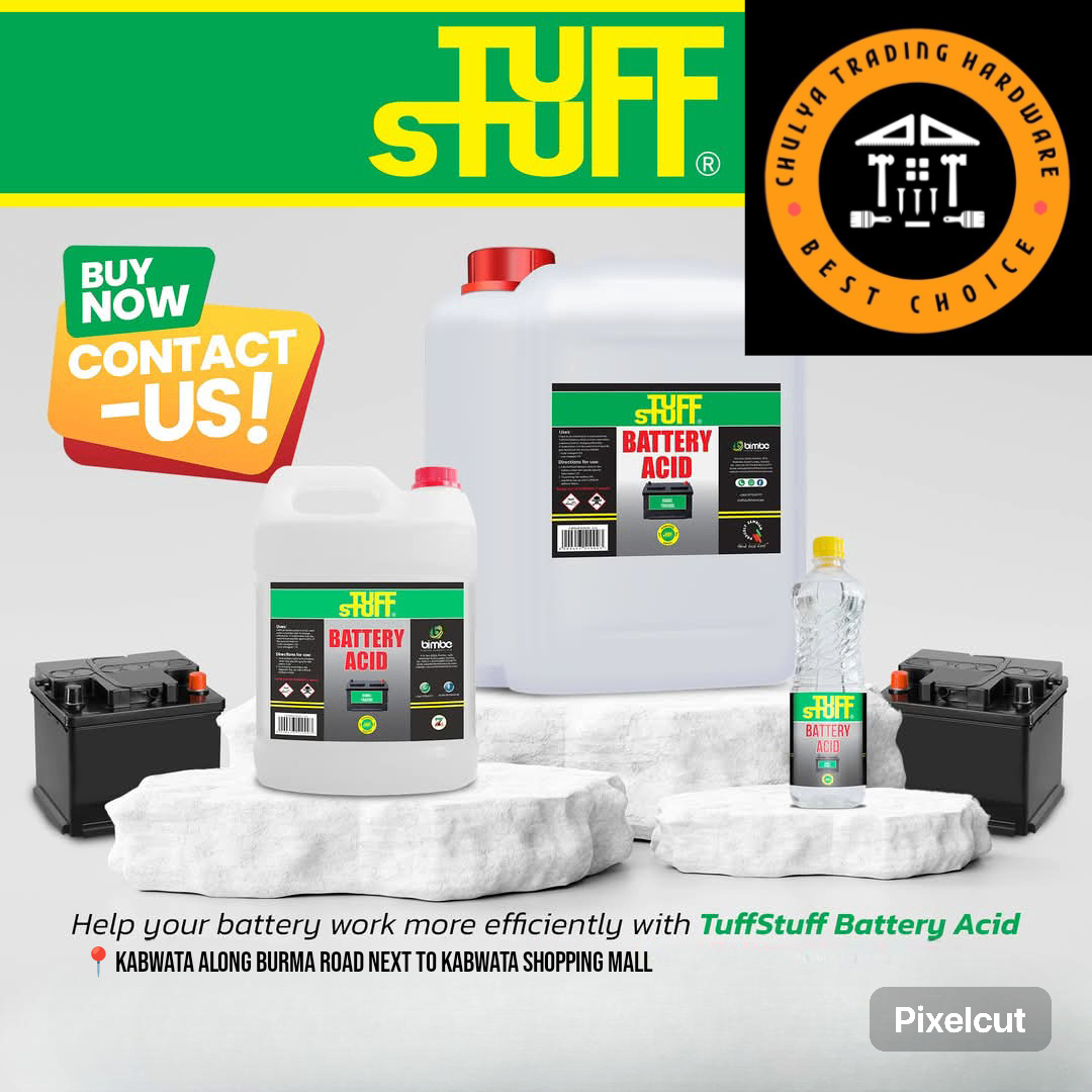 BATTERY ACID(2.5LTRS & 750MLS)