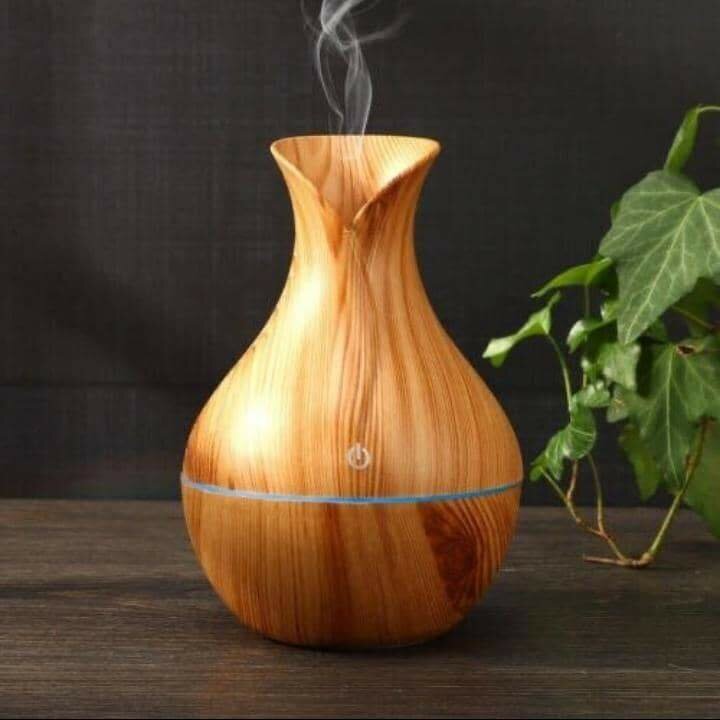 Diffuseur d'arôme électrique bois