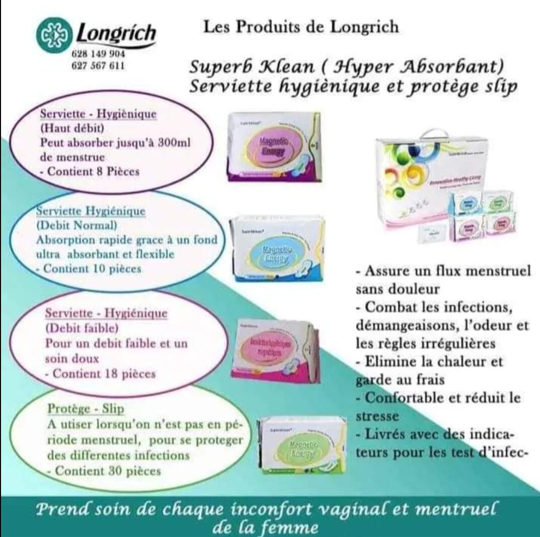 Serviette hygiénique