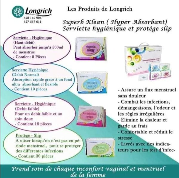 Serviette hygiénique