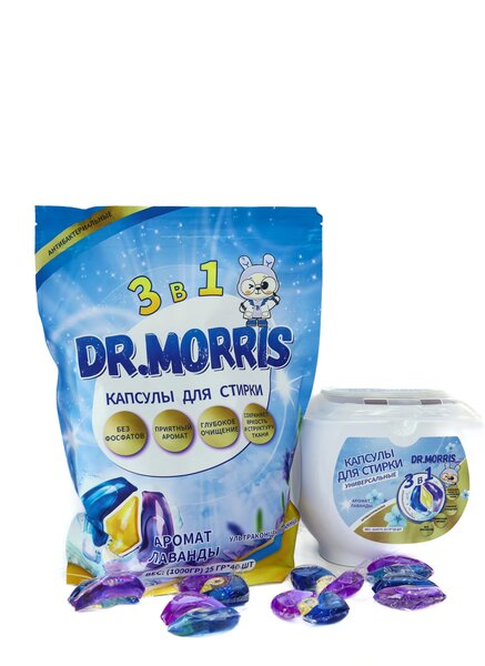 Капсулы для стирки Dr.Morris