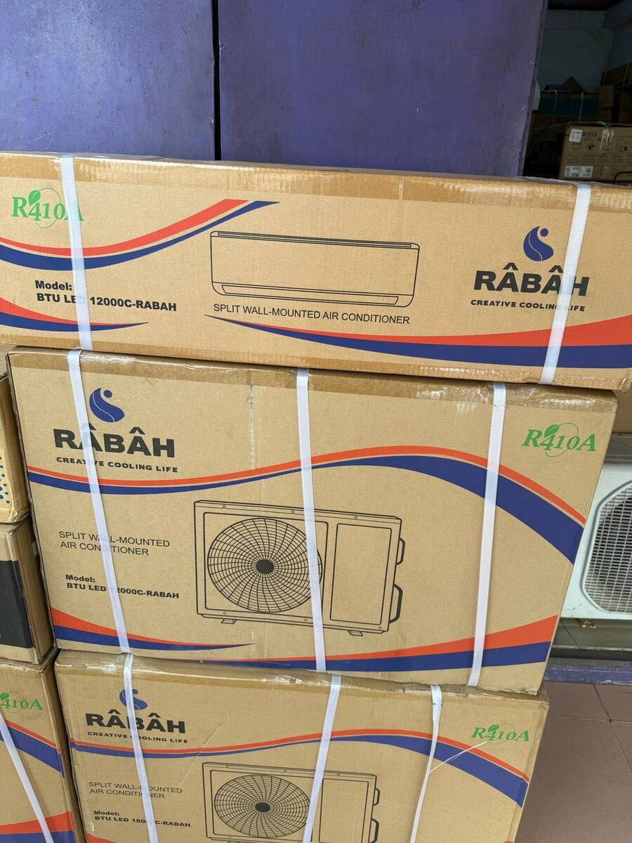 Fast Cooling Rabah White Split 1.5hp R410a