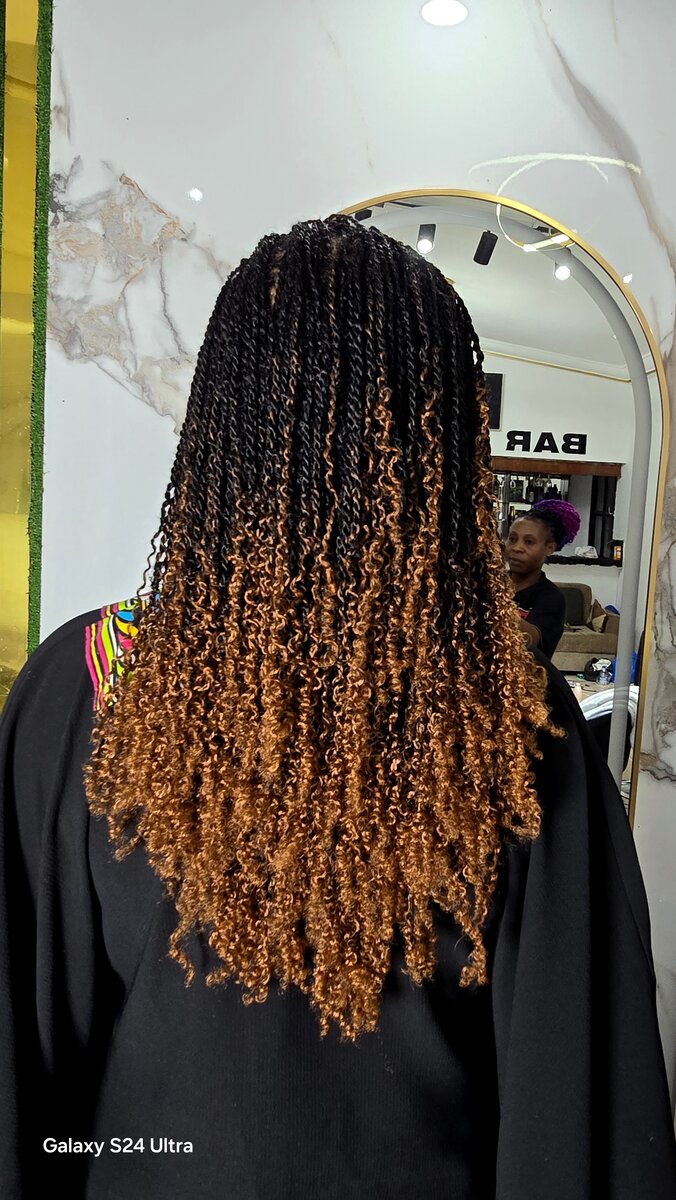 Extensions de cheveux naturels bouclés