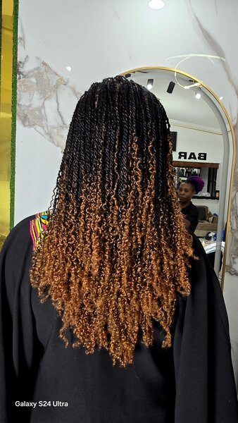 Extensions de cheveux naturels bouclés